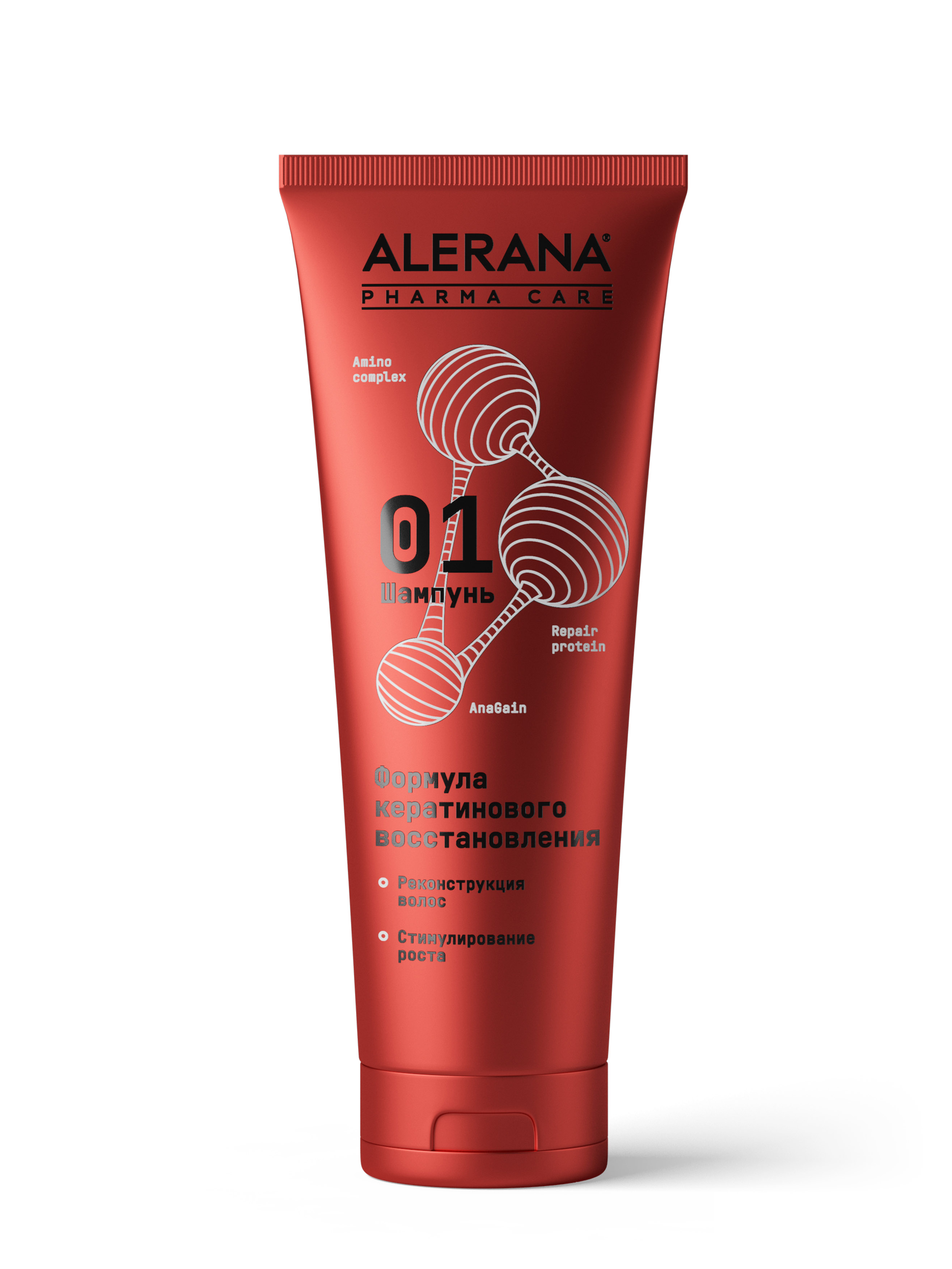 ALERANA<sup>®</sup> PHARMA CARE Shampoo – keratin restoration formula