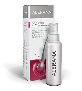 ALERANA<sup>®</sup> Spray 2%, for external use only 