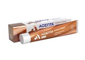 ASEPTA<sup>®</sup> Coffee and tobacco toothpaste